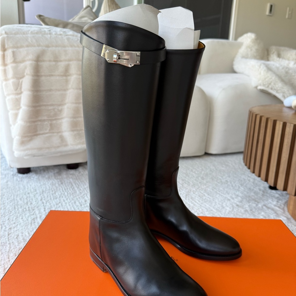 Hermes Black Winter & Rain Boots